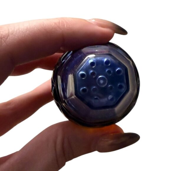 NIB Vintage Avon Crystalpoint Salt Shaker Cotillion Cologne | Full w/ Box - Picture 7 of 7